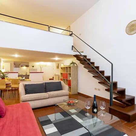 Apartment As Feel - Designer Two-level In The Heart Of Trastevere